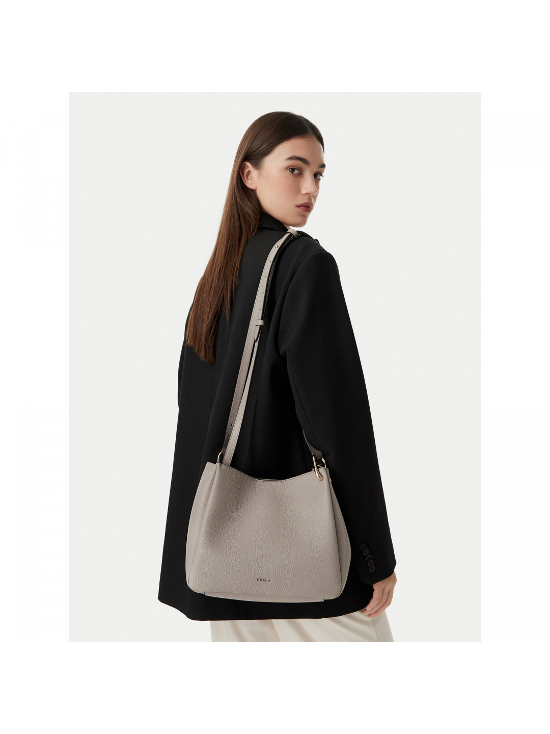 Kabelka Furla Nuvola M WB02020 HSF000 CN 4892S Tmavě béžová